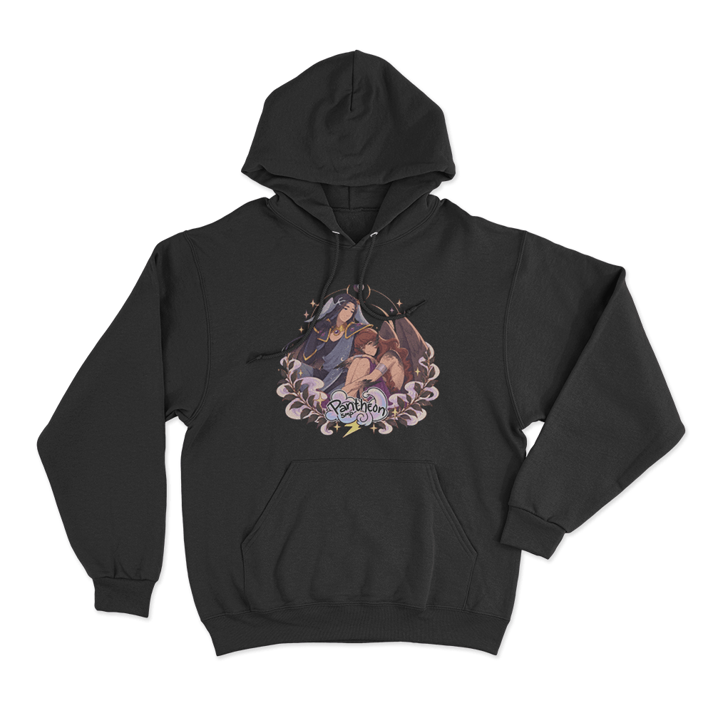 Apokuna & PearlescentMoon Unisex Hoodie Black Apokuna PearlescentMoon Unisex Hoodie Black