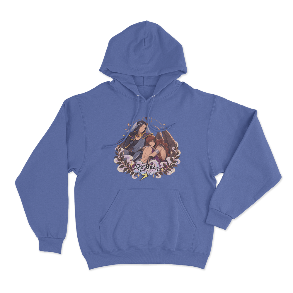 Apokuna & PearlescentMoon Unisex Hoodie Blue Apokuna PearlescentMoon Unisex Hoodie Blue