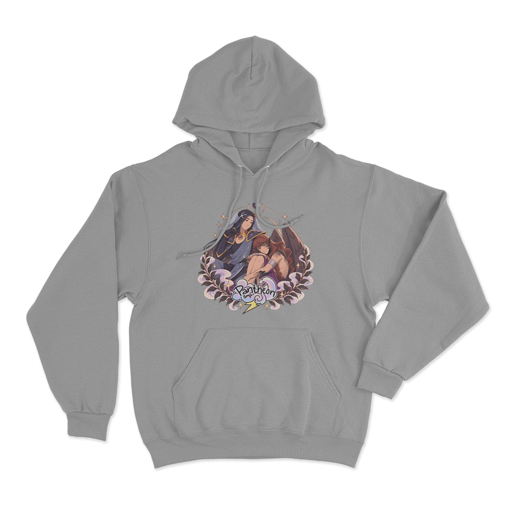 Apokuna & PearlescentMoon Unisex Hoodie Grey Apokuna PearlescentMoon Unisex Hoodie Grey