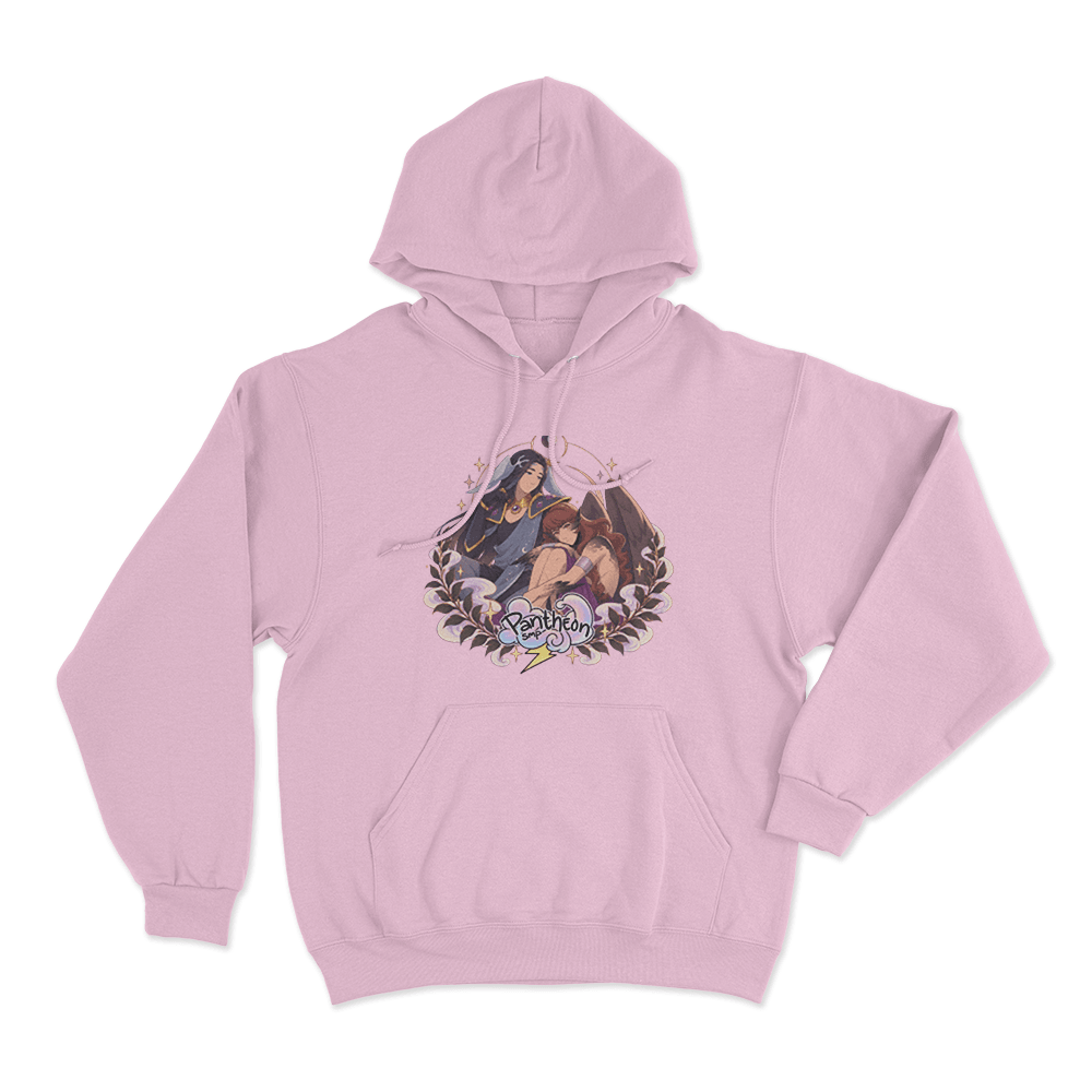 Apokuna & PearlescentMoon Unisex Hoodie Pink Apokuna PearlescentMoon Unisex Hoodie Pink