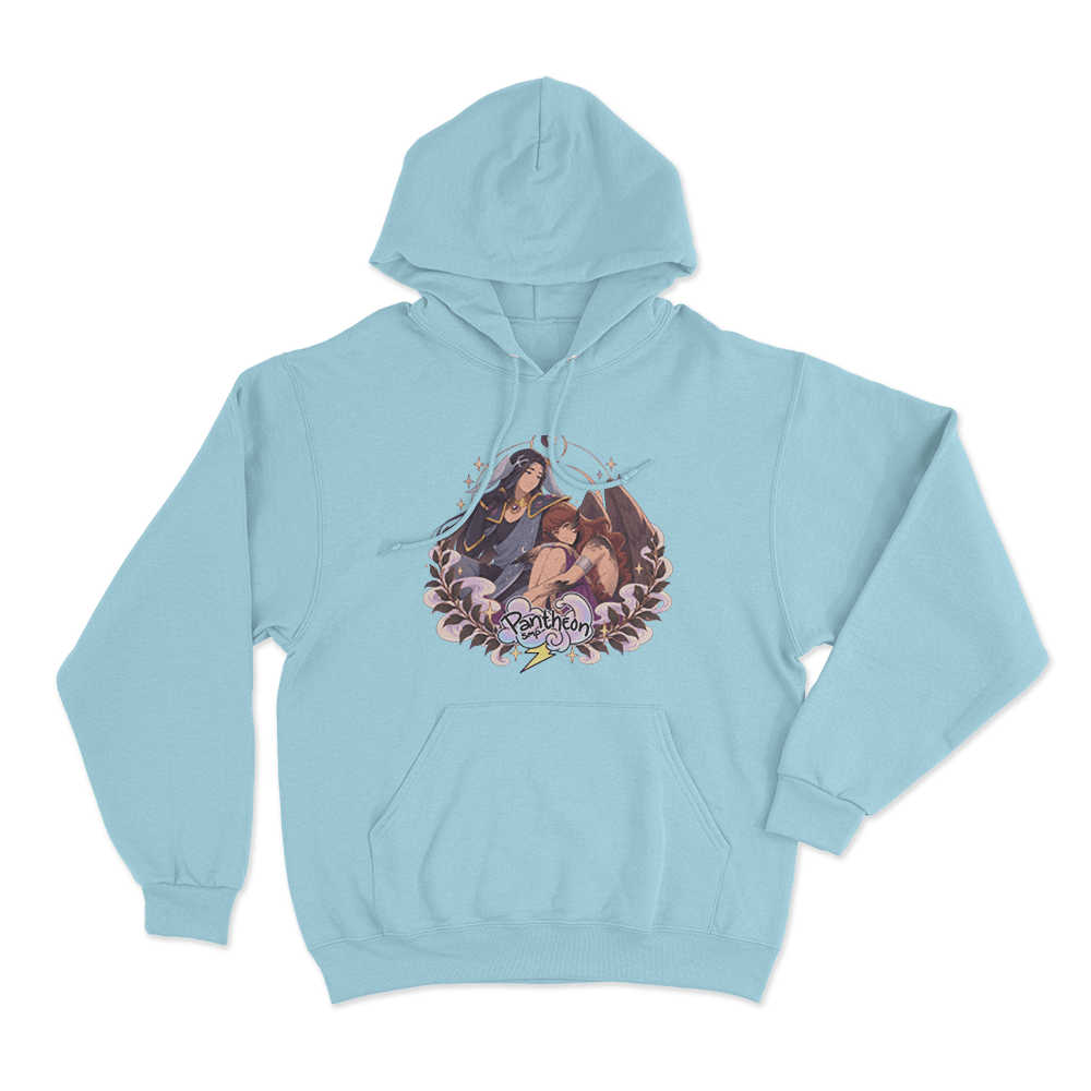 Apokuna & PearlescentMoon Unisex Hoodie Sky Blue Apokuna PearlescentMoon Unisex Hoodie Sky Blue