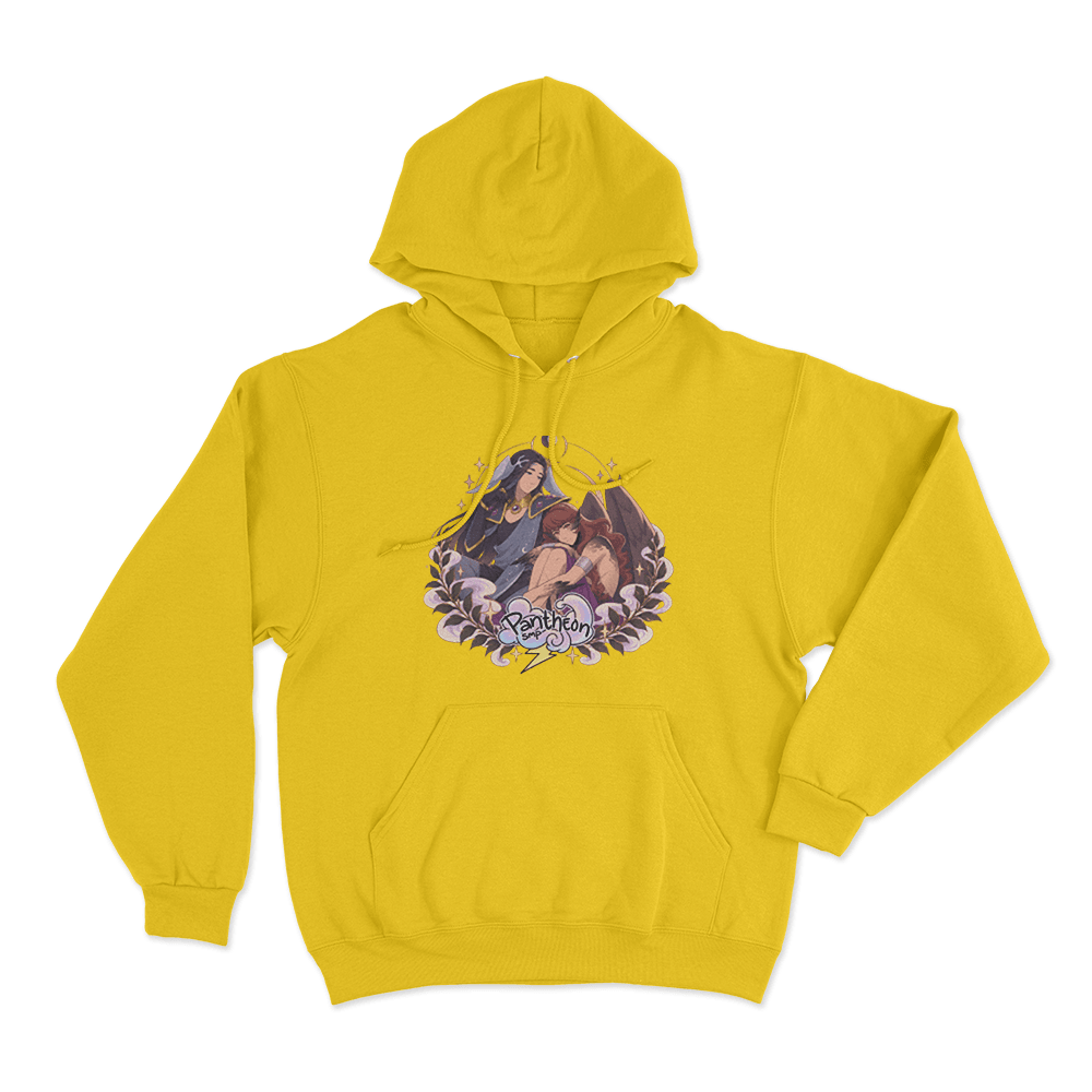 Apokuna & PearlescentMoon Unisex Hoodie Yellow Apokuna PearlescentMoon Unisex Hoodie Yellow
