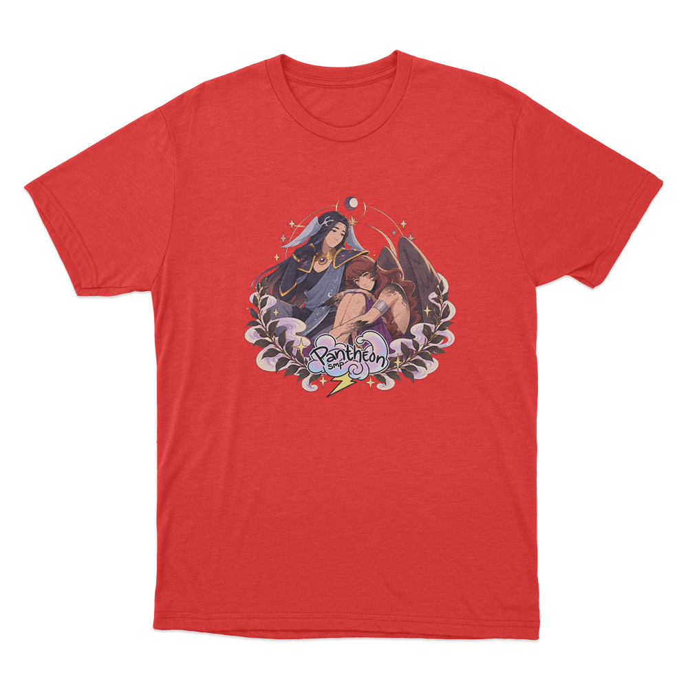 Apokuna & PearlescentMoon Unisex T Shirt Red Apokuna PearlescentMoon Unisex T Shirt Red