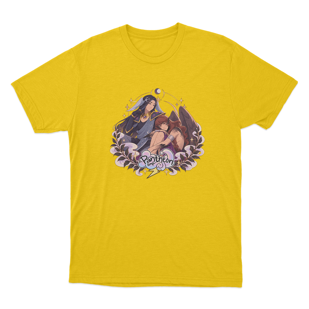 Apokuna & PearlescentMoon Unisex T Shirt Yellow Apokuna PearlescentMoon Unisex T Shirt Yellow