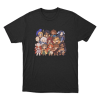 Pantheon SMP Chibi Heroes Unisex T Shirt Black