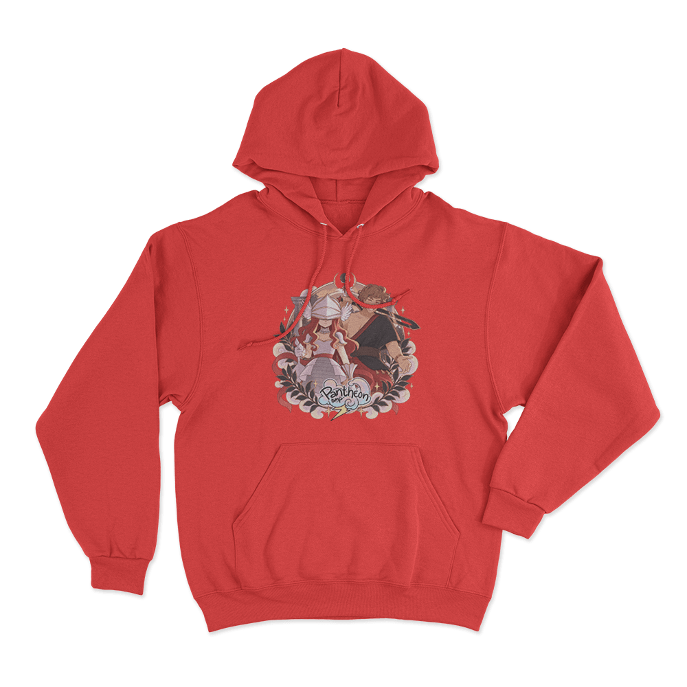 Shelby & Abolishregret Unisex Hoodie Red Shelby Abolishregret Unisex Hoodie Red