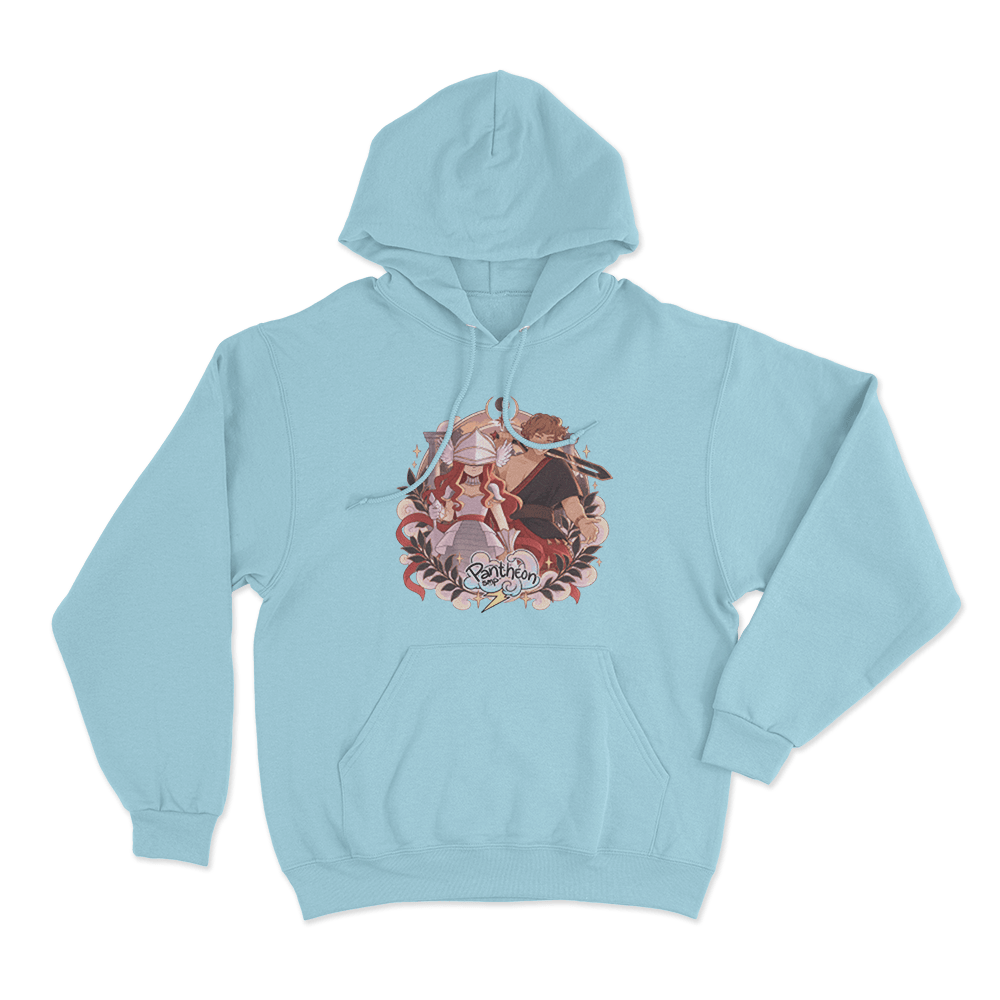 Shelby & Abolishregret Unisex Hoodie Sky Blue Shelby Abolishregret Unisex Hoodie Sky Blue