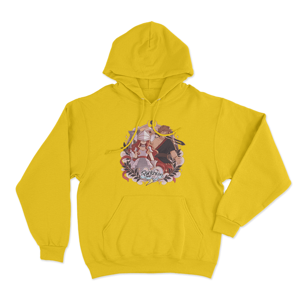 Shelby & Abolishregret Unisex Hoodie Yellow Shelby Abolishregret Unisex Hoodie Yellow